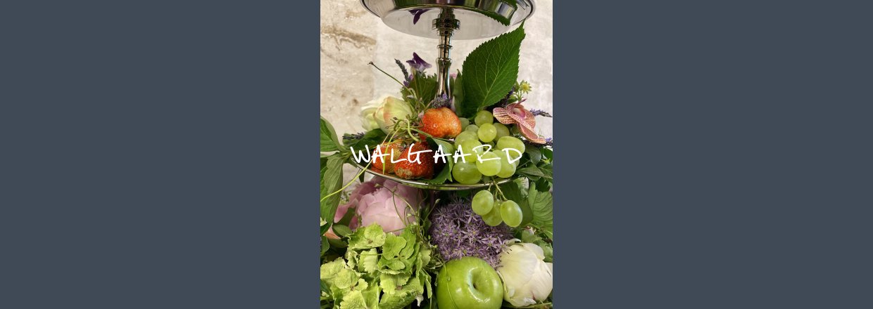 Etagere Dekoration til sommerfest