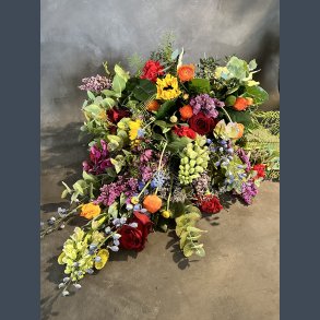 Brebuket mulitfarvet