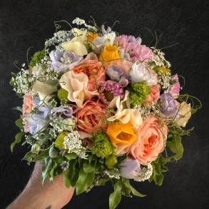Brudebuket � Pastel