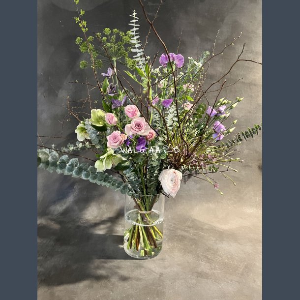 Walgaard pastel/lilla/rosa