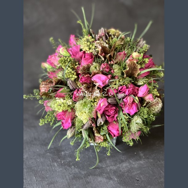 Brudebuket tt pink